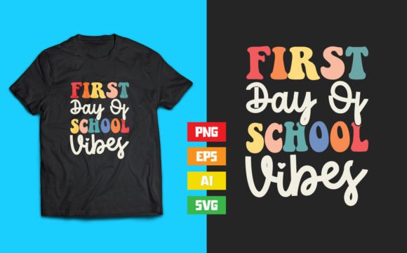 First Day of School Vibes T-Shirt Design: A Fresh Start in Style