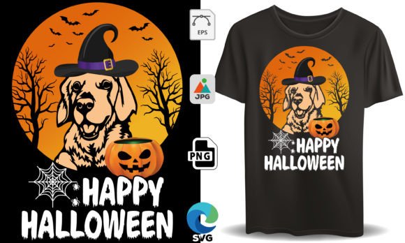 Happy Halloween Labrador Design
