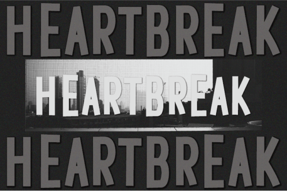 Heartbreak: A Font That Transcends Emotion and Design
