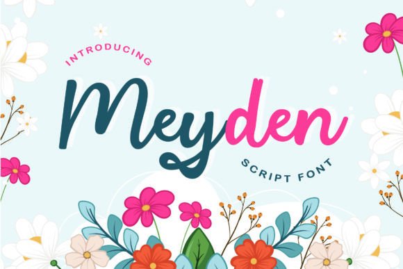 Mayden: A Playful Script Font for Creative Projects