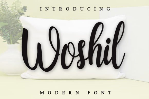 Woshil Font: A Modern Typographic Choice for Creative Projects